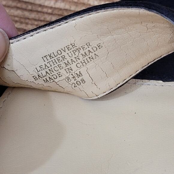 Ivanka Trump Black Suede Womens Shoes 8.5 Open Toe High Heels Sandals ITKLOVER - Picture 8 of 11